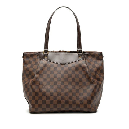 Louis Vuitton Damier Westminster GM Tote Bag Shoulder Bag N41103 Brown PVC