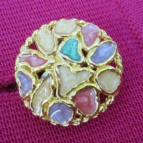 Yves Saint Laurent YVES Saint Laurent Skirt Suit Top And Bottom Setup Knit