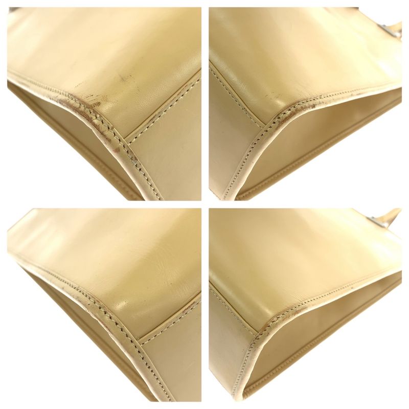 Gucci Jackie Beige Silver Hardware Leather 002 1064 Tote Handbag Women 505883