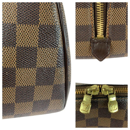 Louis Vuitton Damier Rivera MM Brown Gold Hardware Pvc/leather N41434 Tote