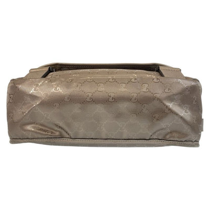 Gucci GG Imprime Metallic Brown Silver Hardware PVC 201732 Shoulder Bag