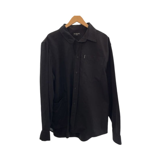 Balenciaga Stomach Material Docking Size XXS Black Cotton 658854 Tko13 Long