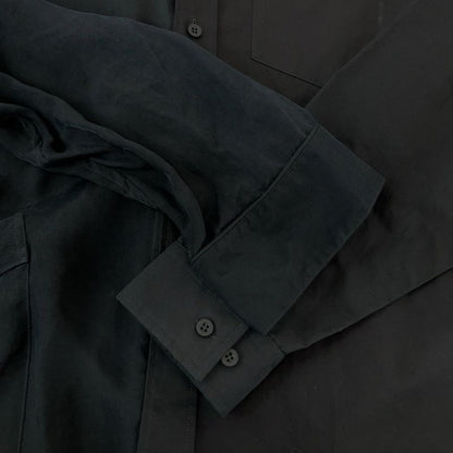 Balenciaga Stomach Material Docking Size XXS Black Cotton 658854 Tko13 Long