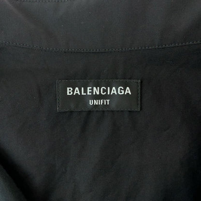 Balenciaga Stomach Material Docking Size XXS Black Cotton 658854 Tko13 Long