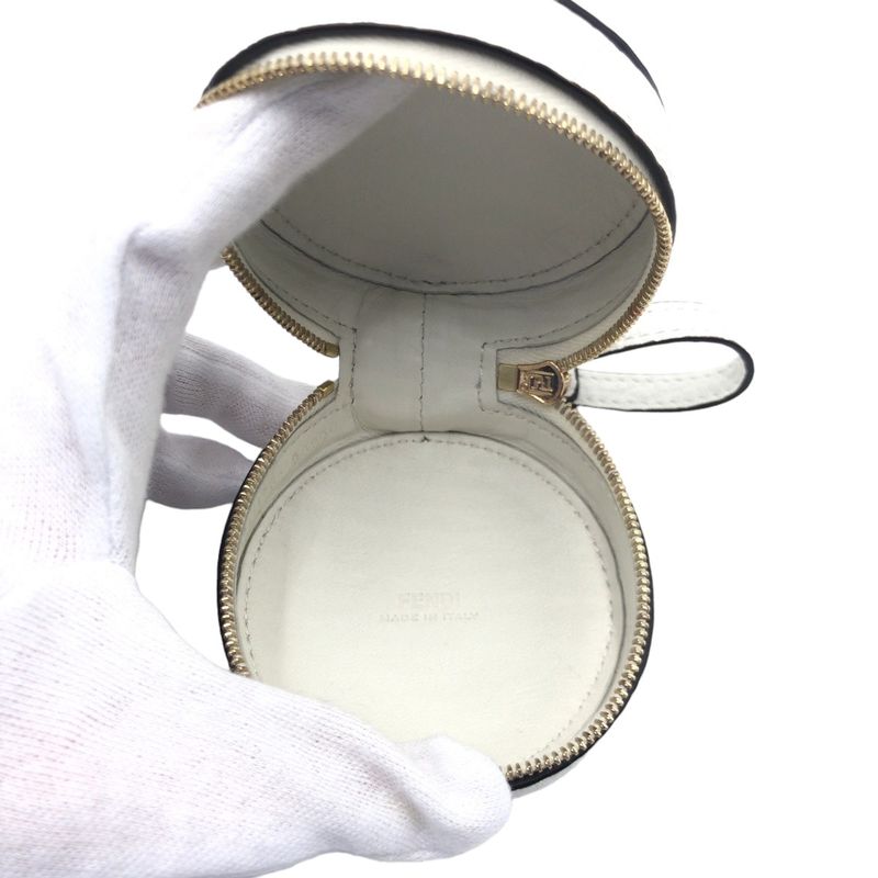 Fendi FILA Collaboration With Pouch White Nylon Folding Backpack Sac Eco Bag