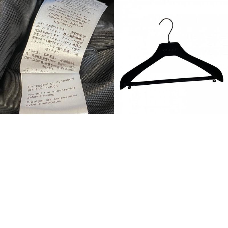 Gucci Women's Web Strap Coat 40 Sherry Line