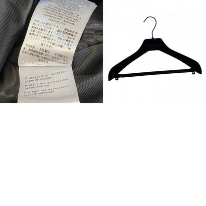 Gucci Women's Web Strap Coat 40 Sherry Line