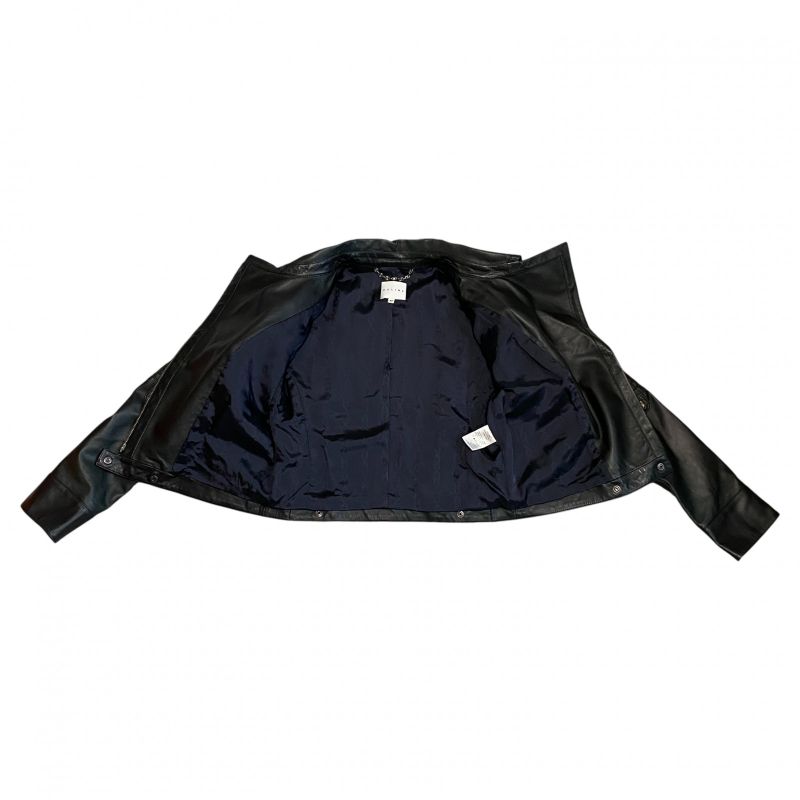 Celine Women's Lamb Leather Riders Jacket 40