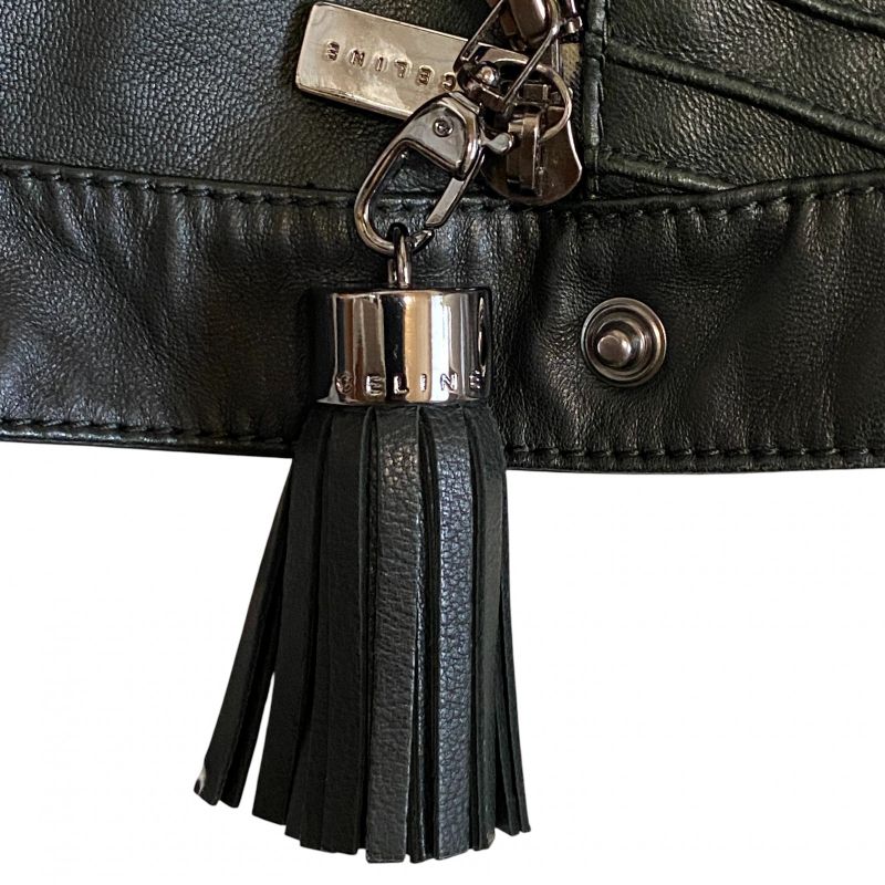 Celine Women's Lamb Leather Riders Jacket 40