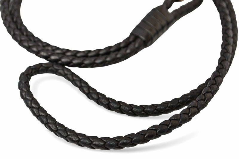 Bottega Veneta Neck Strap Bottega Veneta Intrecciato Black Never Used