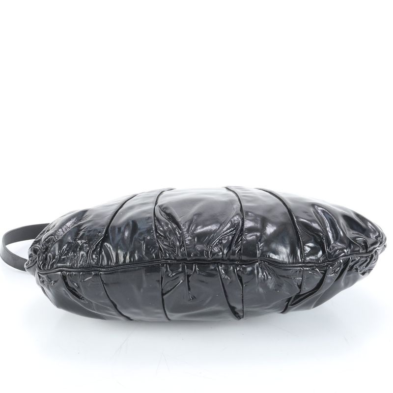 Gucci Hysteria Leather 2WAY Shoulder Bag Shoulder Tote 197016 Black Gold