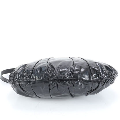 Gucci Hysteria Leather 2WAY Shoulder Bag Shoulder Tote 197016 Black Gold