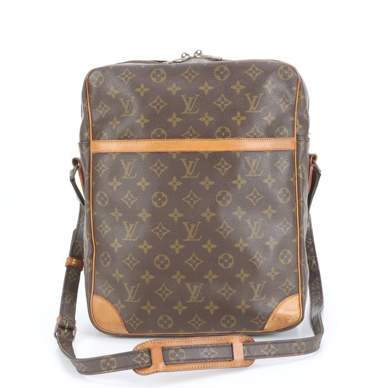 Louis Vuitton Monogram Danube GM M45262 Leather Shoulder Bag Crossbody Messenger