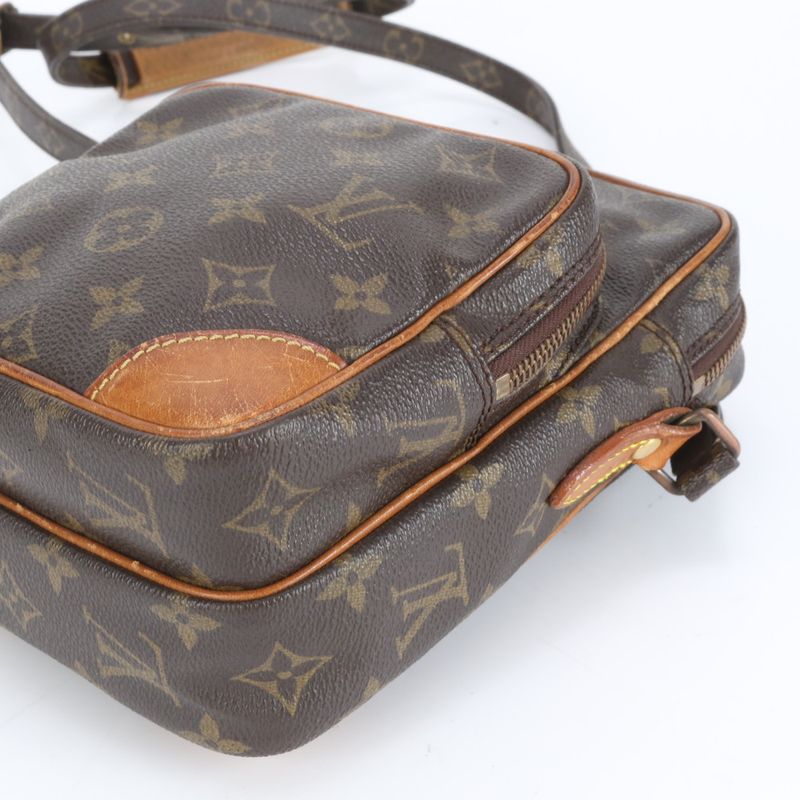 Louis Vuitton Monogram Amazon M45236 Leather Shoulder Bag Crossbody Brown Women