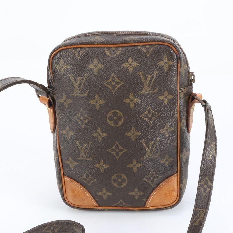 Louis Vuitton Monogram Amazon M45236 Leather Shoulder Bag Crossbody Brown Women