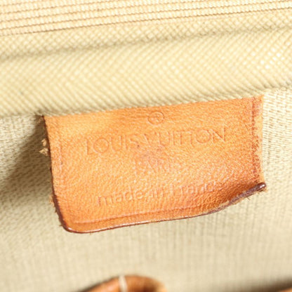 Louis Vuitton Monogram Deauville M47270 Leather Tote Bag Hand Brown Women EEE