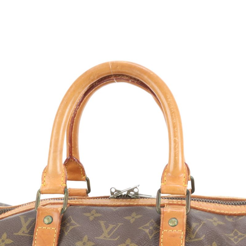 Louis Vuitton Monogram Sac Sport M41444 Leather Boston Bag Business Travel Tote