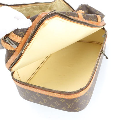 Louis Vuitton Monogram Sac Sport M41444 Leather Boston Bag Business Travel Tote