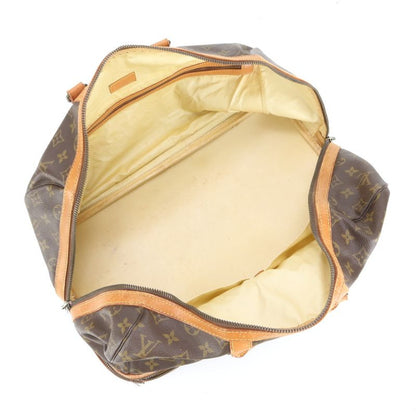 Louis Vuitton Monogram Sac Sport M41444 Leather Boston Bag Business Travel Tote