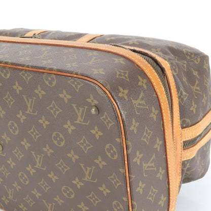 Louis Vuitton Monogram Sac Sport M41444 Leather Boston Bag Business Travel Tote