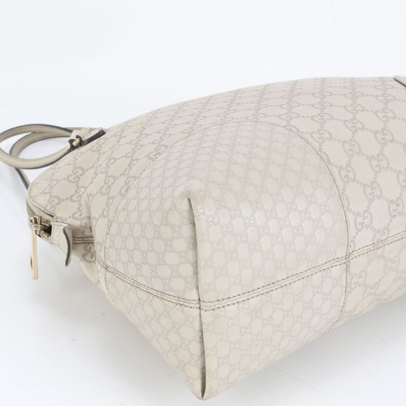 Guccissima Bree 323673 Leather Tote Bag Shoulder Gold Hardware Women's EEE