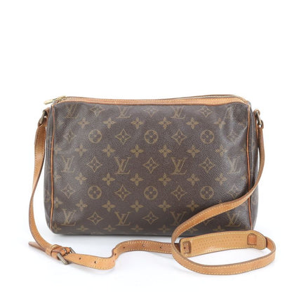 Louis Vuitton Monogram Tulley M51348 Leather Shoulder Bag Crossbody Genuine