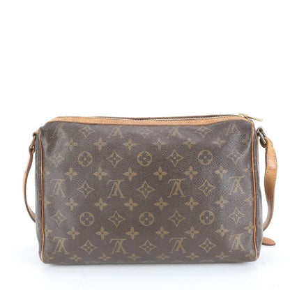 Louis Vuitton Monogram Tulley M51348 Leather Shoulder Bag Crossbody Genuine