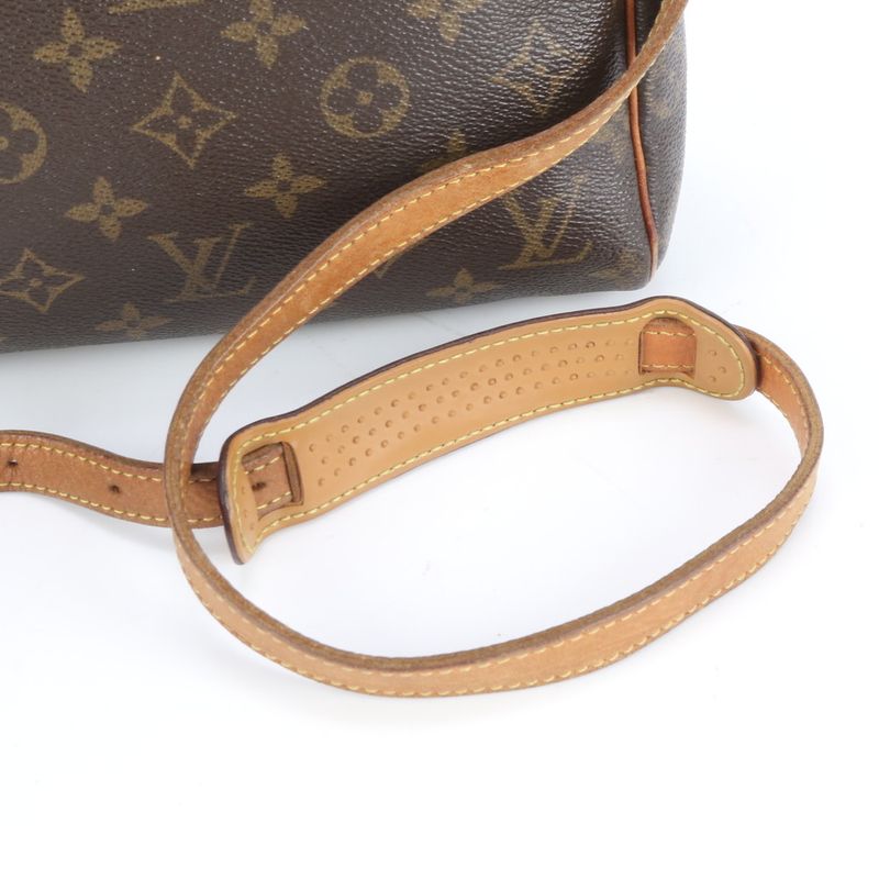 Louis Vuitton Monogram Tulley M51348 Leather Shoulder Bag Crossbody Genuine