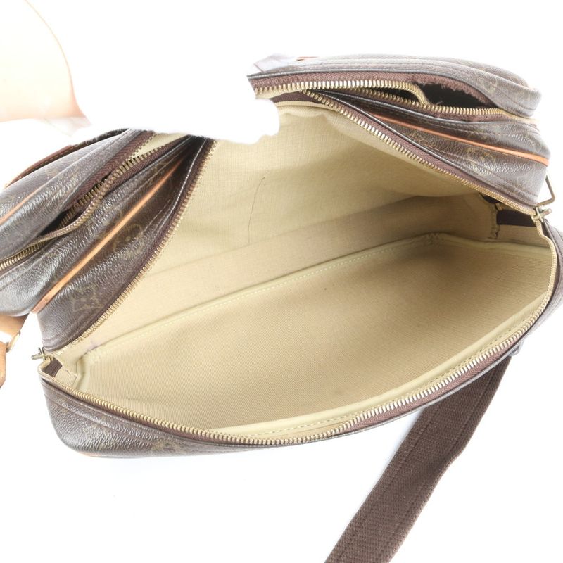 Louis Vuitton Monogram Reporter GM M45252 Leather Shoulder Bag Crossbody