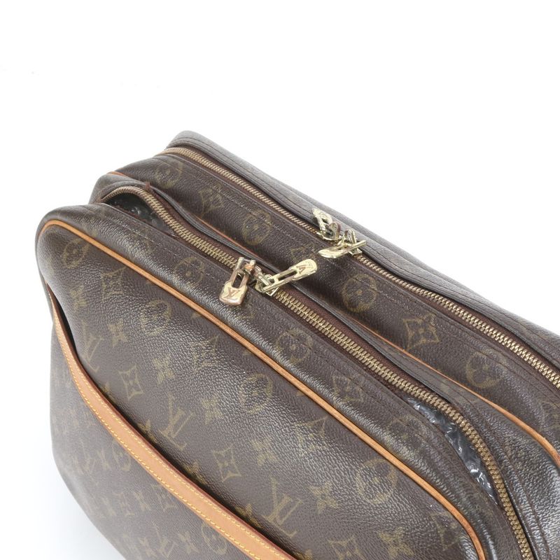 Louis Vuitton Monogram Reporter GM M45252 Leather Shoulder Bag Crossbody