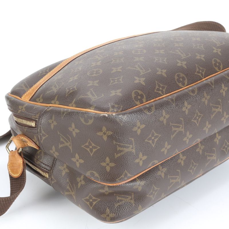 Louis Vuitton Monogram Reporter GM M45252 Leather Shoulder Bag Crossbody