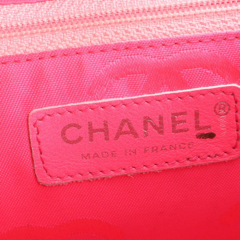 Chanel With Serial Seal Cambon Tweed Leather Tote Bag Shoulder Black A4 Ladies