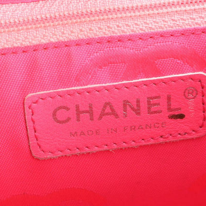 Chanel With Serial Seal Cambon Tweed Leather Tote Bag Shoulder Black A4 Ladies