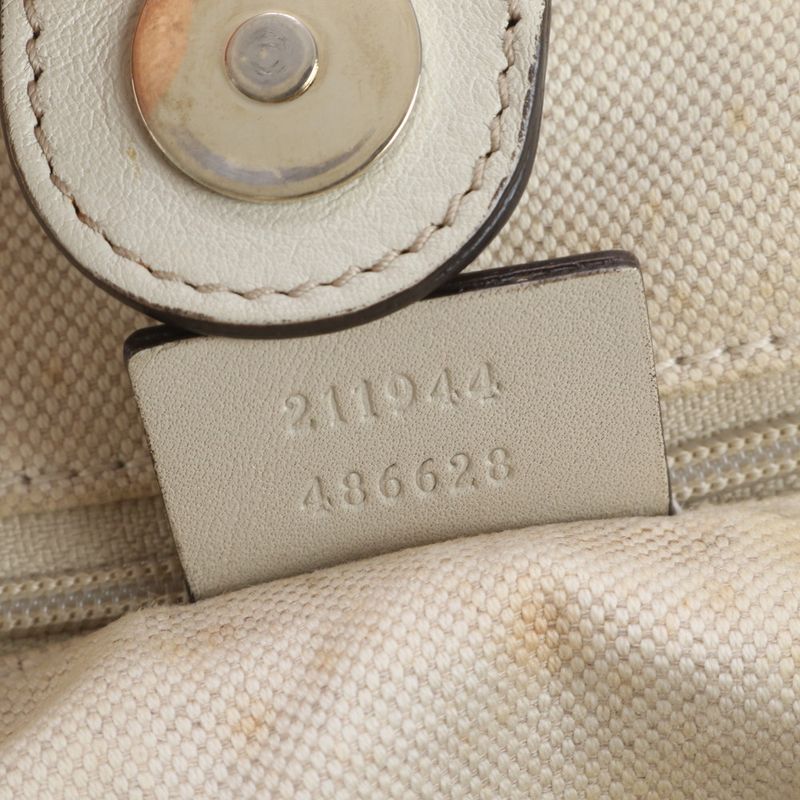 Guccissima Sookie Leather Tote Bag Shoulder 211944 A4 Gold Hardware Women's EEE