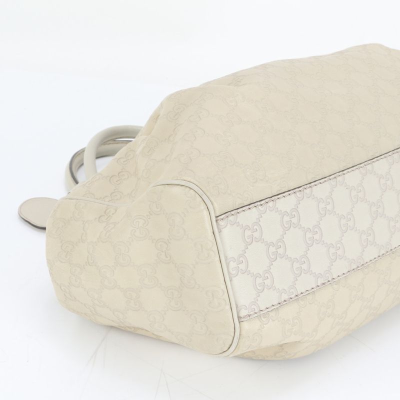 Guccissima Sookie Leather Tote Bag Shoulder 211944 A4 Gold Hardware Women's EEE