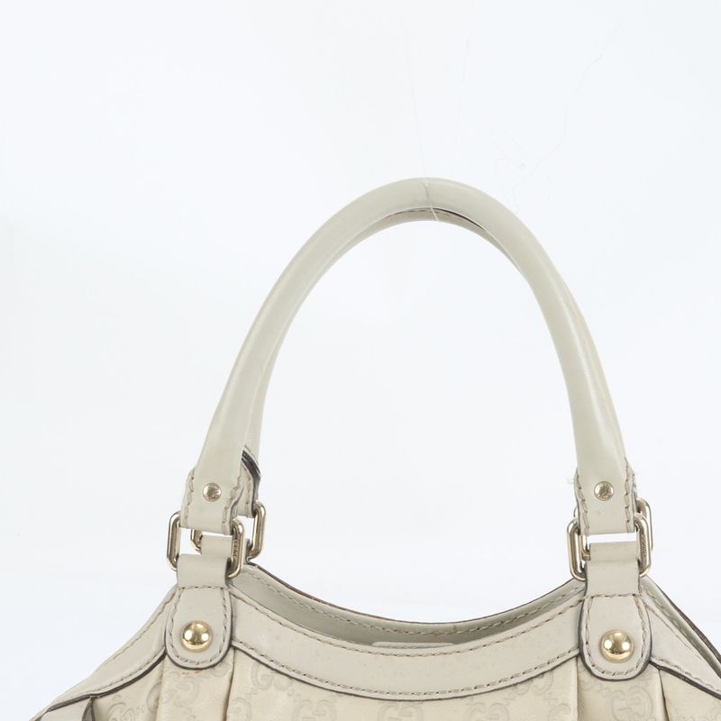 Guccissima Sookie Leather Tote Bag Shoulder 211944 A4 Gold Hardware Women's EEE