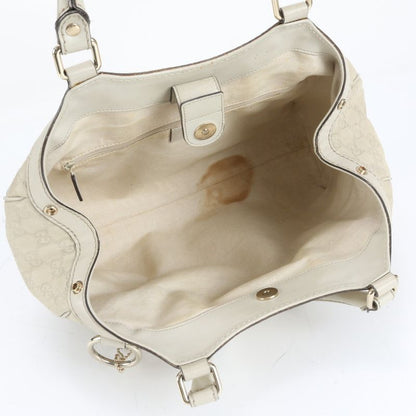 Guccissima Sookie Leather Tote Bag Shoulder 211944 A4 Gold Hardware Women's EEE