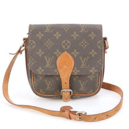 Louis Vuitton Monogram Cartesiere PM M51254 Leather Shoulder Bag Crossbody