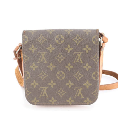 Louis Vuitton Monogram Cartesiere PM M51254 Leather Shoulder Bag Crossbody