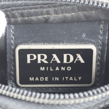 Prada Tessuto Nylon Triangle Logo Leather Shoulder Bag Crossbody Messenger Men