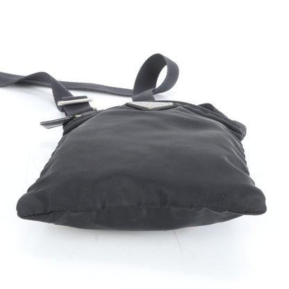Prada Tessuto Nylon Triangle Logo Leather Shoulder Bag Crossbody Messenger Men