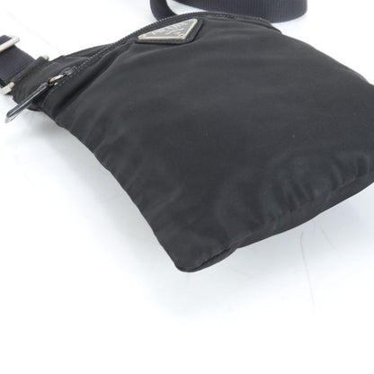 Prada Tessuto Nylon Triangle Logo Leather Shoulder Bag Crossbody Messenger Men