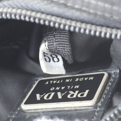 Prada Tessuto Nylon Triangle Logo Leather Shoulder Bag Crossbody Messenger Men