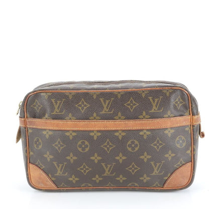 Louis Vuitton Monogram Compiègne 28 M51845 Leather Second Bag Clutch Pouch