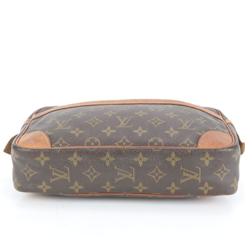 Louis Vuitton Monogram Compiègne 28 M51845 Leather Second Bag Clutch Pouch