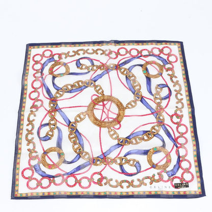 Celine Circle Logo Pouch Scarf Set Accessories Makeup Small Bag Clutch Bag