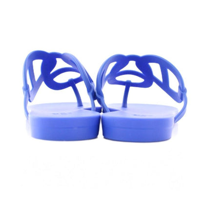 Hermes Egerie Sandal Egerie Sandal Thong Sandal Flat Braided One Color 36 Blue