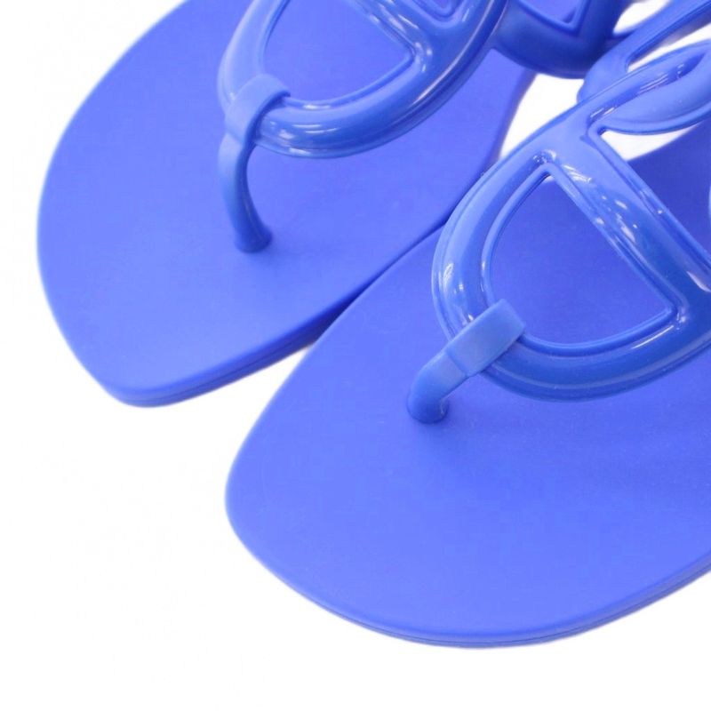 Hermes Egerie Sandal Egerie Sandal Thong Sandal Flat Braided One Color 36 Blue