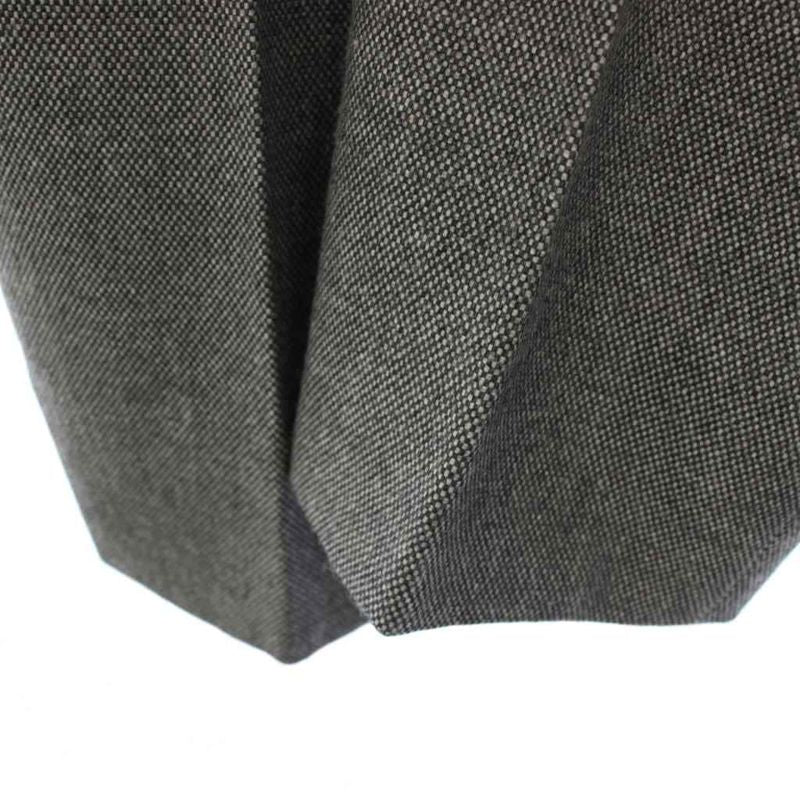 Balenciaga Pants Slacks Zip Fly Wool 44 Gray 272546 TK