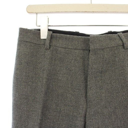 Balenciaga Pants Slacks Zip Fly Wool 44 Gray 272546 TK